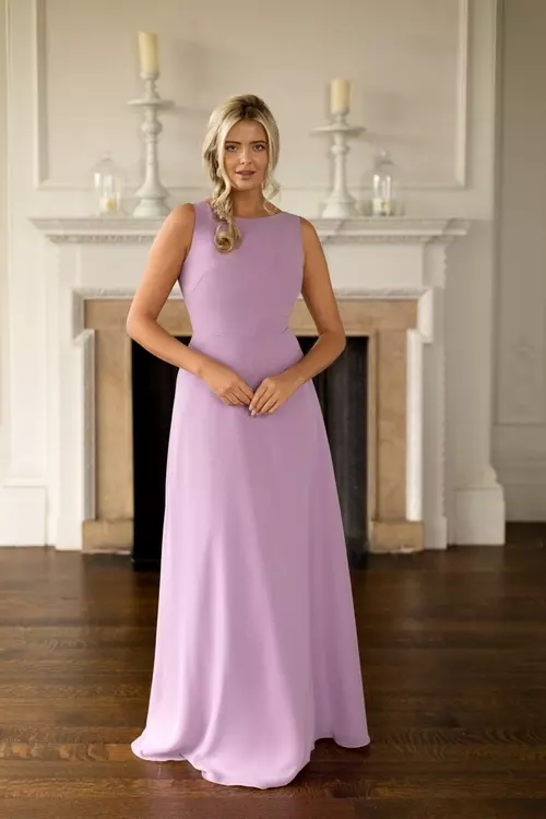Dusky purple bridesmaid dresses shop